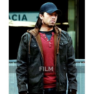 Civil War Winter Soldier Sebastian Stan Bucky Jacket